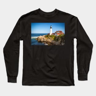 Portland Lighthouse x Nature Photography Long Sleeve T-Shirt